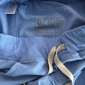 Figs Light Blue Technical Scrub Pants